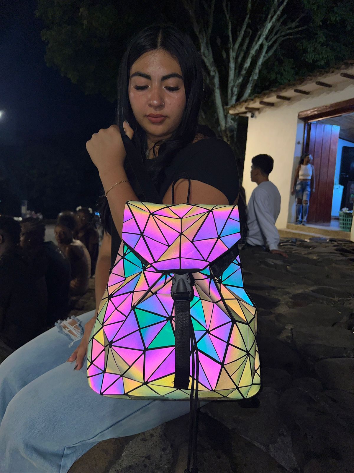 Mochila luminosa